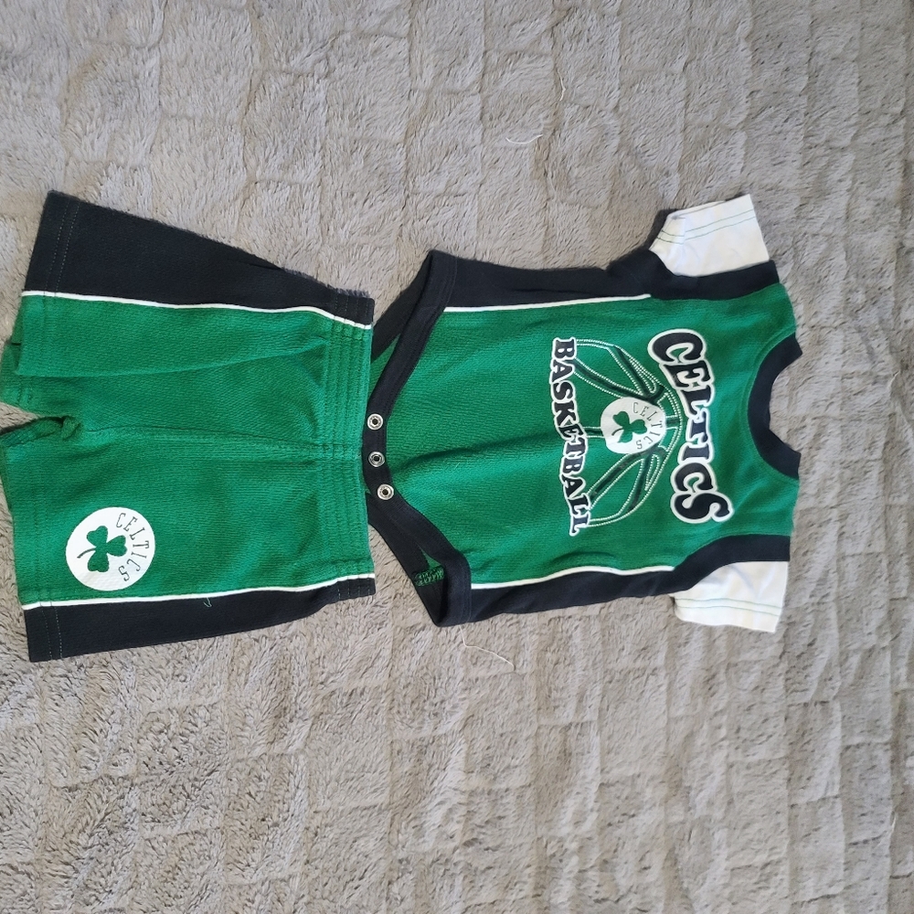 Celtics Baby outfit